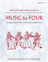 Music for Four, Collection No. 1 Popular Christmas Favorites Flexible Inst Quartet cover